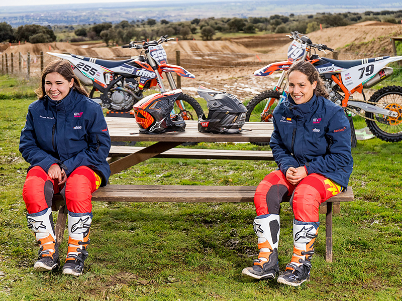 Daniela Guillén y Gabriela Seisdedos, a la conquista del Mundial de MX