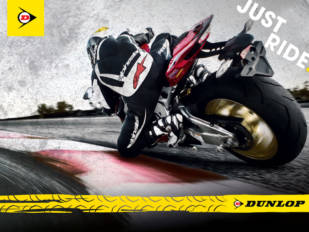 Just Ride es el lema de la nueva identidad de marca de Dunlop Moto en Europa