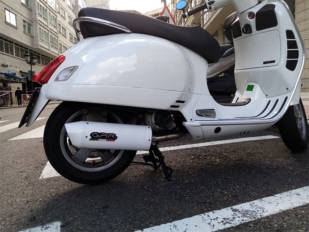 Escapes GPR para las Vespa GTS 125 cc y 300 cc Escapes GPR para las Vespa GTS 125 cc y 300 cc