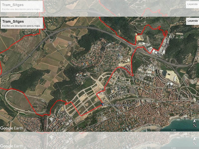 Prueba motociclista del campeonato de España de Enduro en Sitges