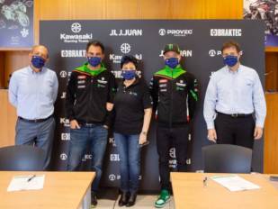 J.Juan y Kawasaki Racing Team amplían su acuerdo de patrocinio 2 años más J.Juan y Kawasaki Racing Team amplían su acuerdo de patrocinio 2 años más