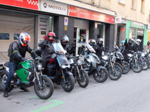 MotoV4 organizó en Madrid el primer encuentro Supersoco