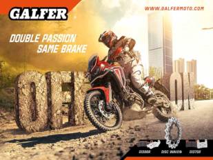 Galfer también frena a las trails y maxi enduro