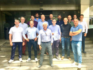 El grupo SGR (Euromoto85) celebra su reunión general en España