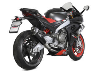 Mivv desarrolla tres silenciosos para la Aprilia RS 660