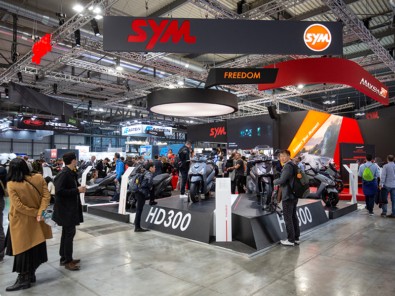 SYM expondrá en EICMA 2021