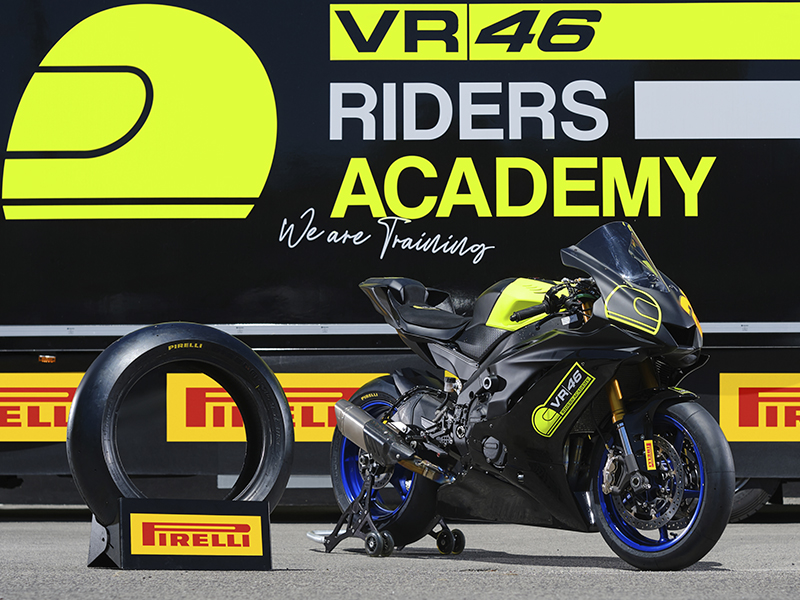Pirelli, suministrador de neumáticos de la Academia de Pilotos VR46