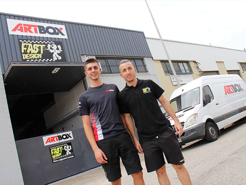 Fast Designs y Art Box (Montcada y Reixac): «Dos en uno»