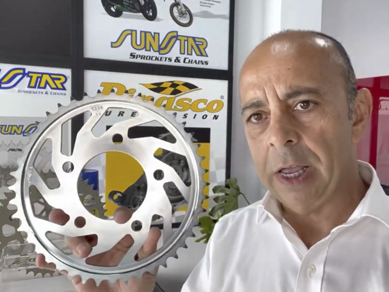 Dmot Gestión presenta en un vídeo las cualidades de las coronas y piñones Sunstar