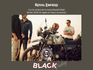 El Black Friday de Royal Enfield: 300 euros de regalo en ropa o accesorios originales