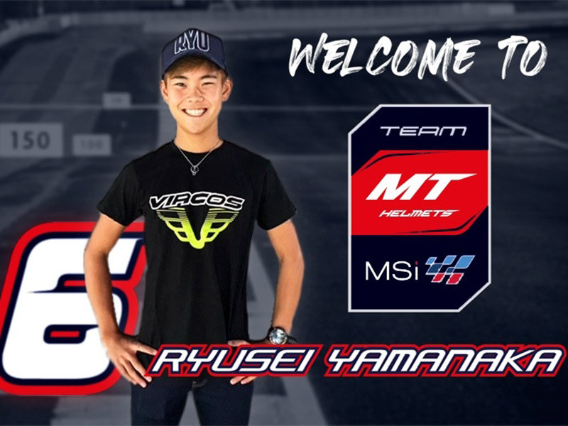 MT Helmets-MSI ficha a Ryusei Yamanaka para el Campeonato del Mundo de Moto3
