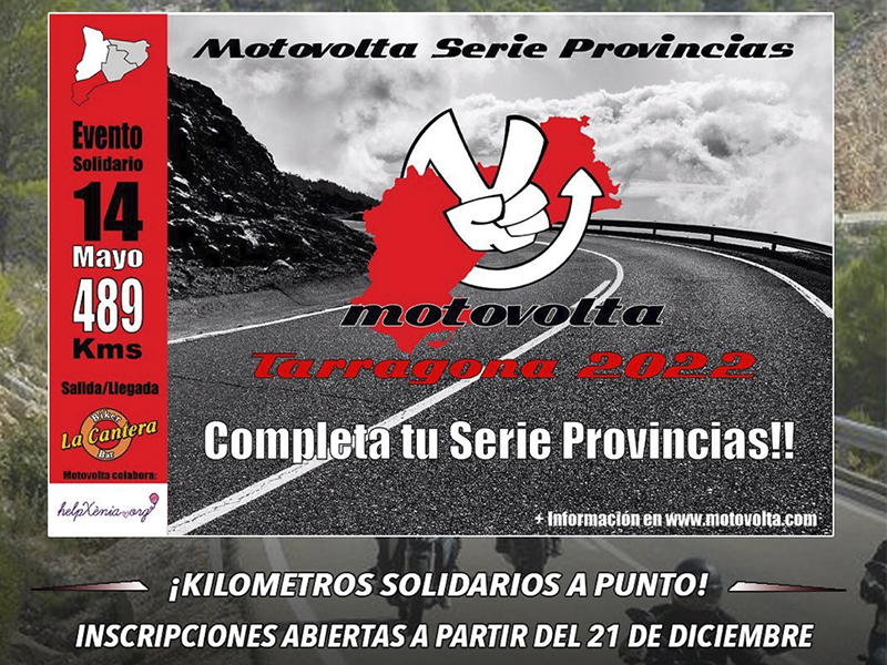 El 21 de diciembre se abren las inscripciones a la Motovolta Tarragona 2022