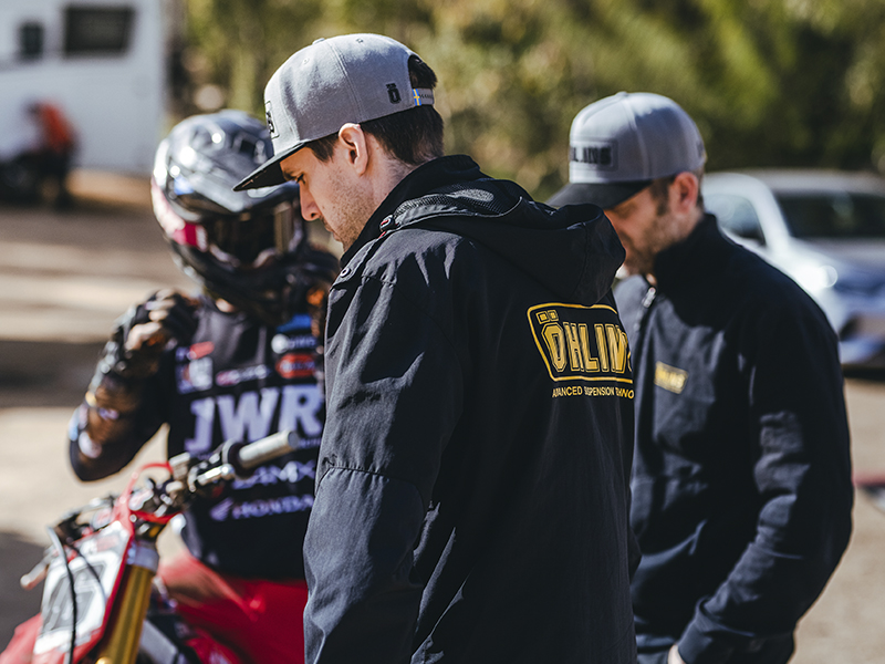 Öhlins, proveedor del equipo de JWR Honda de MXGP