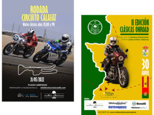 La agenda de Motosclásicas80: Clásicas OnRoad y rodada en Calafat