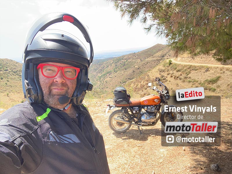 “La moto está en el aire” laEdito de MotoTaller Nº307