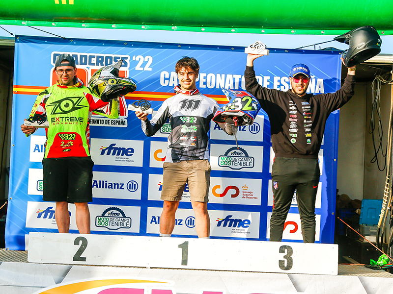 Dominio absoluto de Guillem Ullastres en el Quadcross de Valladolid