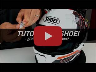 Aprende a lubricar tu casco con Shoei