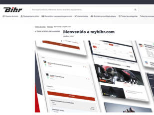 Bihr estrena web: mybihr.com