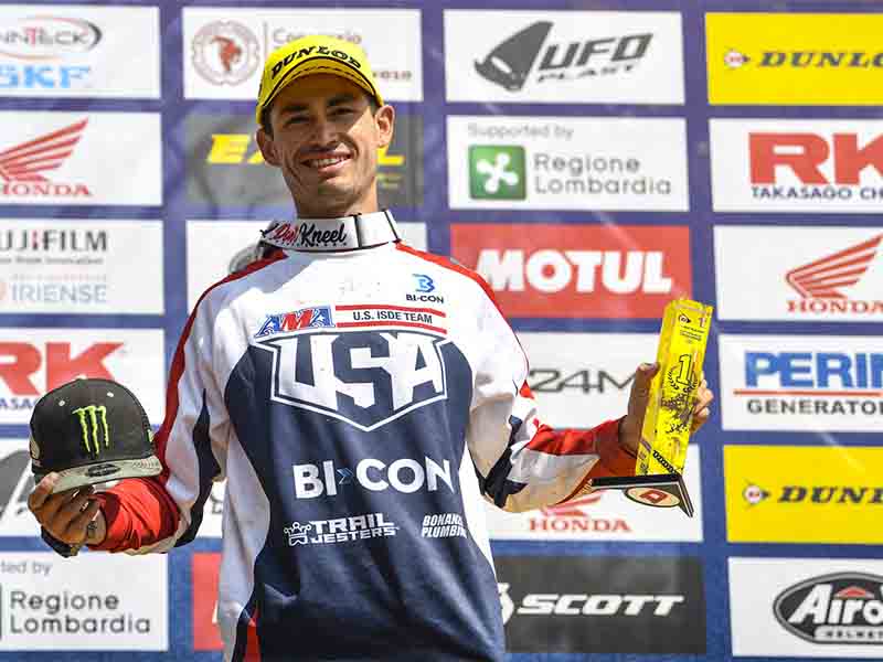 Dunlop renueva su acuerdo con los ISDE 2022