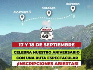 Abiertas las inscripciones de la Ruta 40th Motocard