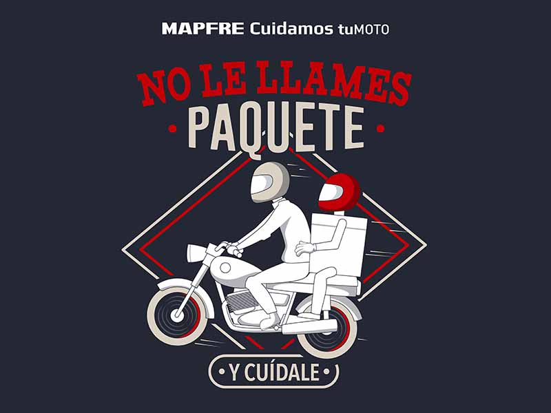 Mapfre Cuidamos tuMOTO lanza una campaña para concienciar sobre la seguridad de los acompañantes en moto