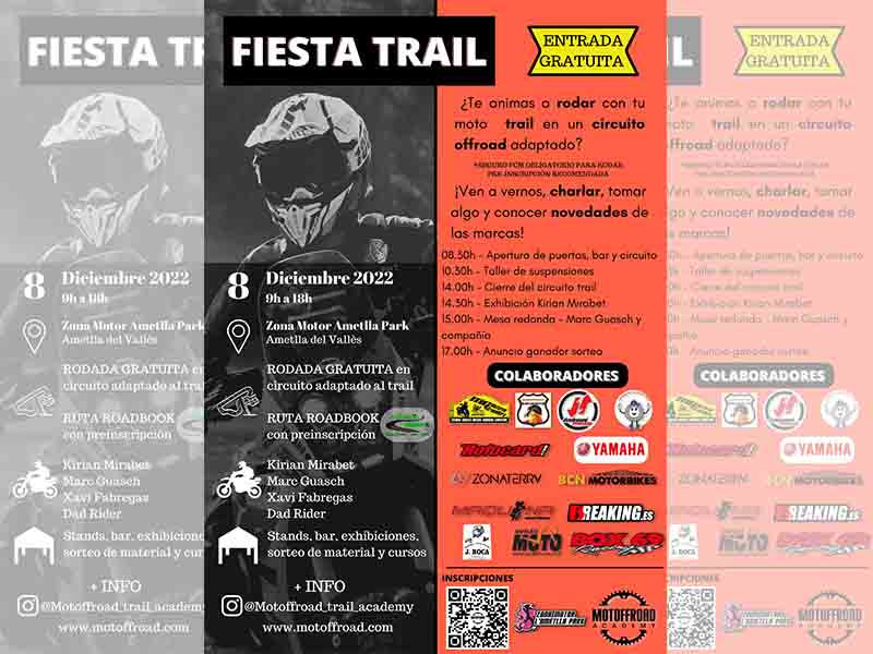 Éxito rotundo en la “Fiesta Trail” en Zona Motor Ametlla Park