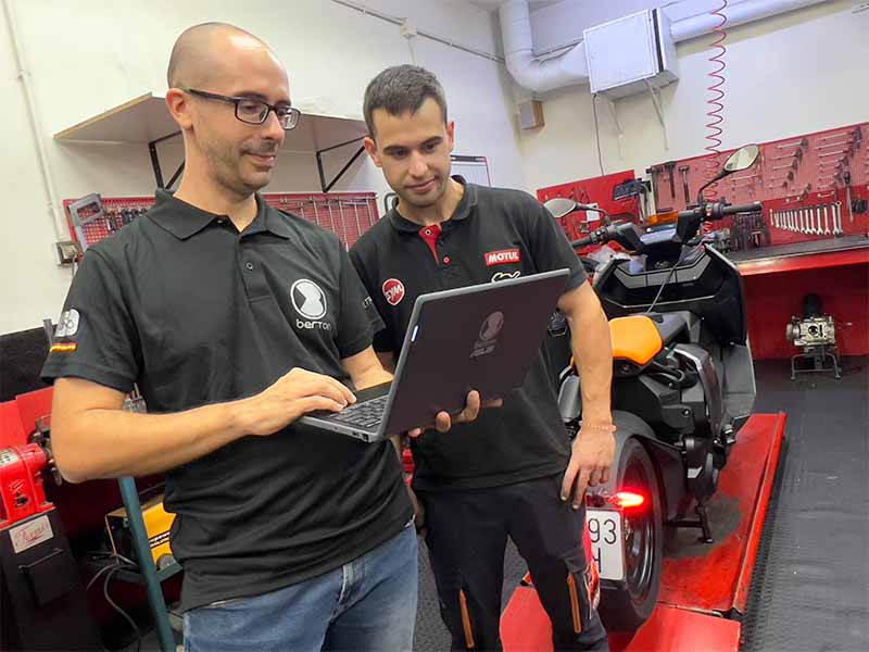Diagnosis paso a paso con el software BertonBike