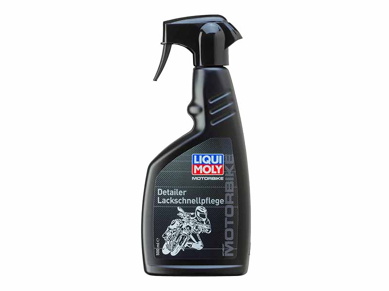 Moto impecable con el Motorbike Detailer de Liqui Moly