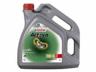 Act>evo 4T, el nuevo aceite de motor para motocicletas de Castrol