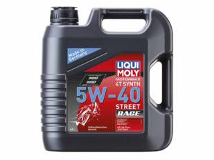 Aceite Liqui Moly Motorbike 4T Synth 5W-40 Race: de calle y de competición Aceite Liqui Moly Motorbike 4T Synth 5W-40 Race: de calle y de competición