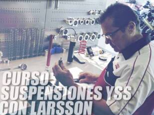 Motorecambios Larsson formará sobre la sustitución de componentes de suspensión originales desgastados