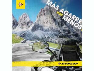 Dunlop reembolsa hasta 40 euros por sus neumáticos de moto