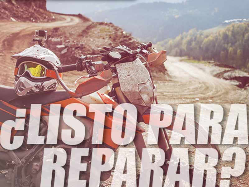 La extensa oferta en recambios y utillaje de Larsson para la gama de off road de KTM
