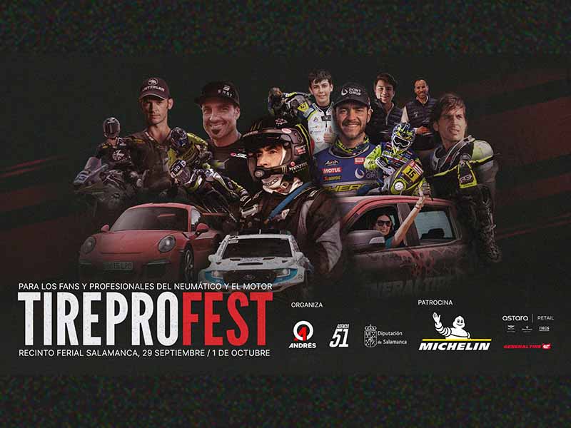 Una cita imprescindible para el sector del neumático: el Tire Pro Fest organizado por Grupo Andrés