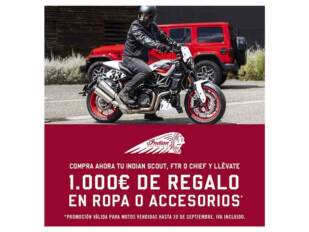 Indian Motorcycle inicia el curso con interesantes promociones Indian Motorcycle inicia el curso con interesantes promociones