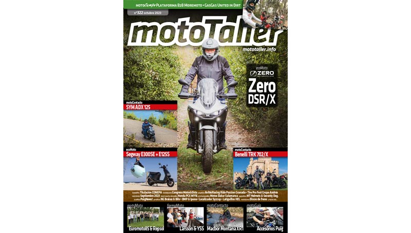 El número de octubre de MotoTaller es impresionante: 108 páginas de entretenimiento para los aficionados y profesionales de la moto