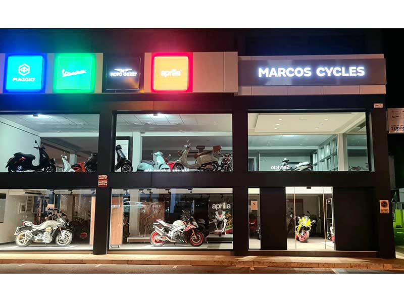 Marcos Cycles, el nuevo concesionario del Grupo Piaggio en Alicante