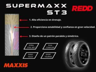 REDD Parts amplía su oferta en neumáticos con la distribución del Maxxis SuperMaxx ST3