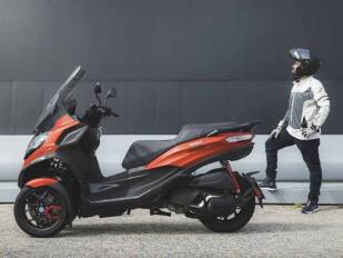 Piaggio MP3 400S: Triple seguridad Piaggio MP3 400S: Triple seguridad