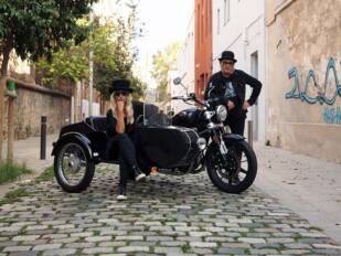 La magia de rodar en sidecar