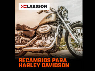 Larsson presenta recambios para Harley Davidson