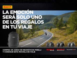 Compra un juego de neumáticos radiales Pirelli y llévate una mochila de regalo