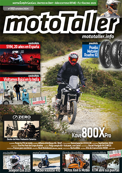 La MotoTaller de octubre de 2024 es una de las más viajeras que hemos editado. ¡No te la pierdas!