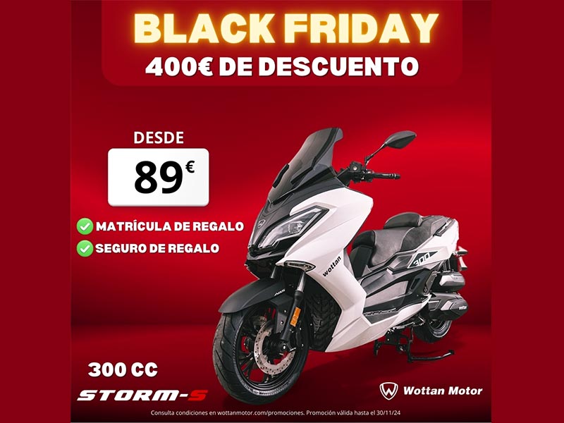 Wottan Motor lanza una promoción especial de Black Friday