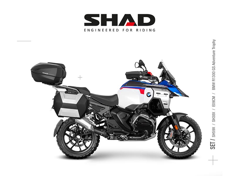 Shad equipa la BMW R1300GS Adventure