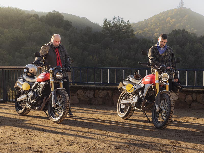Fantic Caballero 500 vs 700 Scrambler: Caballero de fortuna