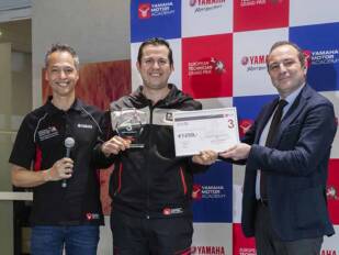 Johan Pereira, tercer mejor técnico europeo de Yamaha
