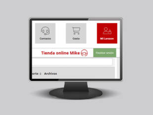 Larsson lanza nuevas funcionalidades online