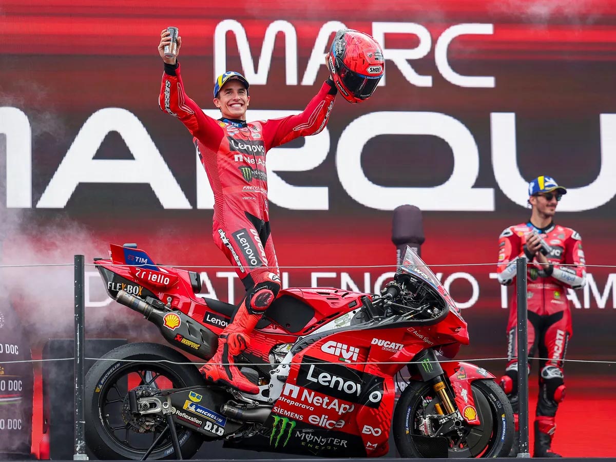 MotoGP coronó a sus héroes en Assen: Marc Márquez hizo historia, Moreira rompió barreras y Rueda reafirmó su reinado