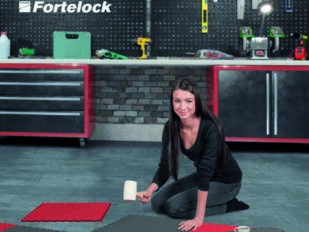 Fortelock: un nuevo suelo en solo 24 horas, sin interrumpir la actividad Fortelock: un nuevo suelo en solo 24 horas, sin interrumpir la actividad